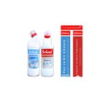 SOLİXEL Banyo Tuvalet Ve Lavabo 950 ml Fayans Ve Derz Dolgu Temizleyici 950 Ml(İKİLİ TEMİZLEYİCİ PAKETİ)