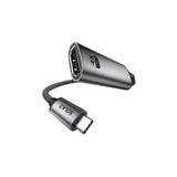 SOLKE USB-C to HDMI Adaptör 0.2 Metre 4K 60Hz Type-C to HDMI Çevirici Dönüştürücü Kablo Thunderbolt 3/4 Macbook Uyumlu
