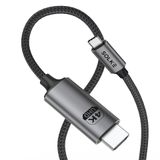 SOLKE USB-C to HDMI Kablo, 2 Metre, 4K60Hz, 18Gbps, Type-C to HDMI Görüntü Kablosu, Thunderbolt 5/4/3 Uyumlu