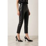 Solly T011ys Mg Siyah Stiletto Topuklu Kadın Ayakkabı