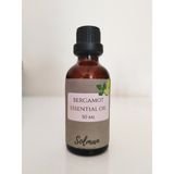 Solman Mum & Buhurdanlık Yağı Esansı 50ML Mum Yapımı Mum Yapma Malzemesi Premium Mum Kokusu - Bergamot