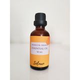 Solman Mum & Buhurdanlık Yağı Esansı 50ML Mum Yapımı Mum Yapma Malzemesi Premium Mum Kokusu - Mango Portakal