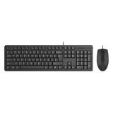 Solmazlar Online A4 Tech KR-3330S, Siyah, USB Kablolu, Türkçe Q, Multimedya, Klavye Mouse Set - Adaçayı Yeşili