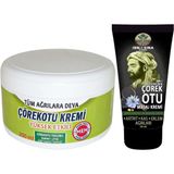 Solmazlar Online Çörek Otu Kremi Xlgreen Büyük 200 ml Krem + Ibn-I Sina Çörek Otu Kremi 50 ml / Sırt Bel Iskelet Diz Dirsek Kas Agrilarina Masaj Seti - Belirtilmemiş