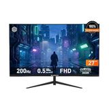 Solmazlar Online Gamebooster 27 GB-27M1F200CFMR Va Adaptıve Sync Curved 3000R 0,5ms 200Hz Hdmı+Dp+Dc+Usb+Audıo Fhd Gamıng Monıtör - Belirtilmemiş - Gri - Siyah