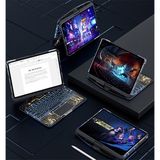 Solmazlar Online JP11 iPad Pro 11 (2022) Kılıf Vales Dönen Ledli Klavyeli Tablet Kılıfı - Siyah - Belirtilmemiş