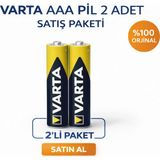 Solmazlar Online Marka Aaa Ince Kalem Pil 1.5V Super Heavy Duty R03 Çinko Karbon 2li 1 Paket - 1 Adet