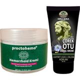 Solmazlar Online Proctohemo 100 ml Hemor.roidin Kremi + Ibn-I Sina Çörek Otu Kremi 50 ml Sırt Bel Kas Diz Iskelet Agrilarina Teskin Edici Masaj Kremi - Belirtilmemiş