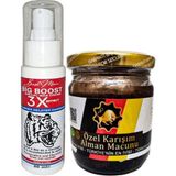 Solmazlar Online Süper Bigboost 50 ml Erkekler Için 3xeffect Krem + Yanında 1 Kavanoz 240GR German Macun Takım - Belirtilmemiş