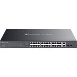 Solmazlar Online Tp-Lınk Omada ES228GMP 24 Port Gıgabıt+ 2xgb Sfp+2xgb RJ45 Uplınk Cloud L2 Yönetilebilir 384W Poe Rackmount Swıtch - Belirtilmemiş