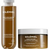 Solémiel Batana ve Castor Yağı Saç Bakım Seti - Dökülme Karşıtı Besleyici Şampuan 400 ml