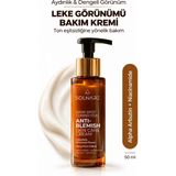 Solnare Alpha Arbutin ve Niasinamid Leke Karşıtı Ton Eşitleyici Yüz Kremi 50 ml