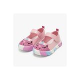 Solo Bag Günlük Pembe Şık Kız Çocuk Işık Detaylı Unicorn Babet Ayakkabı Ortopedik Sneaker Okul Ayakkabısı
