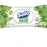 Solo Bahar Tazeliği Islak Mendil 90'lı (4 Adet)