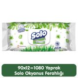 Solo Bahar Temizliği 90x12 1080 Yaprak Islak Mendil
