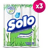 Solo Bambu Tuvalet Kağıdı 40’lı x 3 Adet