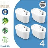Solo Barista Brita Maxtra+ Pro Uyumlu Purepro Su Arıtma Surahi Filtresi (4 Adet) - Altın