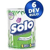 Solo Dev Rulo Bambu Kağıt Havlu 6'lı Set