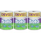 Solo Dev Rulo Kağıt Havlu 3'lü