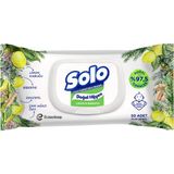 Solo Doğal Hijyen Limon ve Biberiye Islak Mendil 1X50 - 1 adet 50'li