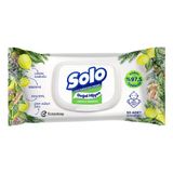 Solo Doğal Hijyen Limon Ve Biberiye Islak Mendil 1X50