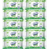 Solo Islak Mendil 90'lı Bahar Ferahlığı 10 Paket 900 Yaprak