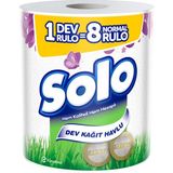 Solo Kağıt Havlu Dev Rulo 1'Li Paket – Yüksek Emicilik, Mutfak Ve Genel Temizlik İçin Pratik Çözüm