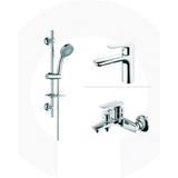 Solo Lavabo Banyo Armatürü Ve Duş Seti