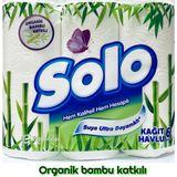 Solo Organik Bambu Katkılı Kağıt Havlu 6’lı - Beyaz