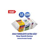 Solo Temizlikte Ultra Güç Limon&Portakal Tazeliği Yüzey Temizlik Havlusu 12'Li 1200 Yaprak