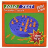 Solo Test Çocuk Kutu Oyunu - 24 Parça - Renkli