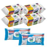 Solo Tüm Yüzeyler Limon&portakal ve Cam Yüzeyler Temizlik Havlusu 6 Lı Karma Paket