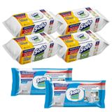 Solo Tüm Yüzeyler ve Cam Yüzeyler Temizlik Havlusu, Limon Portakal Kokulu, 6'lı Karma Paket