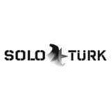 Solo Türk Gold Renk Yazı Sticker - Oto Sticker - Solo Türk
