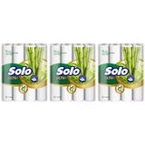 Solo Ultra Kağıt Havlu 48 Li Paket Rulo Organik Bambu ve Pamuk Özlü (Dev Ekonomik Pk) (3PK*16)