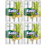 Solo Ultra Kağıt Havlu 64 Lü Paket Rulo Organik Bambu ve Pamuk Özlü (Dev Ekonomik Pk) (4PK*16)