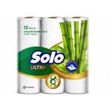 Solo Ultra Kağıt Havlu Organik Bambu Katkılı 12'li