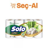 Solo Ultra Organik Bambu & Pamuk Özlü Tuvalet Kağıdı 16'Lı (4'Li Paket)