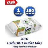 Solo Yüzey Temizleyici 100Lü Havlu Okaliptus Çam