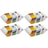 Solo Yüzey Temizlik Havlusu - Mendili 100 Yaprak Limon & Portakal Tazeliği (4 Lü Set) 400 Yaprak - Beyaz