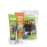 Solomon Kedi Bakım Seti (Malt Paste & Multi Paste & Active Carbon)