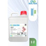 SOLTEK KİMYA ISOPAR H Kokusuz Tiner 5 Litre – Endüstriyel Temizleyici, Hızlı Uçan Solvent, Yağ ve Kir Sökücü