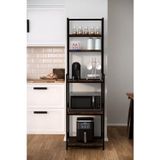 Solto Home Ma6-12 Mikrodalga & Airfryer Rafı | Çok Amaçlı Mutfak Organizer Kahve Köşesi