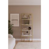 Solto Home OB16-23 Modern Metal Kitaplık – Ofis, Salon ve Mağaza İçin Reyon Raf