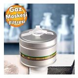 Solunum Koruma Buhar Asit Gaz Kukurt Amonyak Solvent Drager Gaz Maskesi Filitresi Rd40
