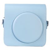 SOLUSTRE Kamera Kılıfı, PU Deri Omuz Çantası Kare Kılıf Çanta Fujifilm Instax Square SQ1 Anında Film Kamerası ile Uyumlu, Gök Mavisi