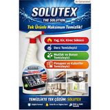 Solutex The Solution Çok Amaçlı Yağ, Kir, Leke ve Kireç Sökücü, Derz Temizleyici, Mutfak ve Banyo temizleyici 750 ML