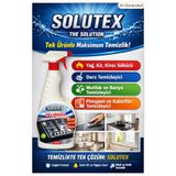 Solutex The Solution Çok Amaçlı Yağ, Kir, Leke ve Kireç Sökücü, Derz Temizleyici, Mutfak ve Banyo temizleyici, PVC Pimapen ve Kalorifer Temizleme - 750 ML