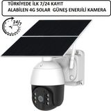 Solutions Technology 5mp Full Hd 4K Sim Kartlı Solarlı ( 4g Güneş Panelli) Tarlada Bağda Güvenlik Kamerası