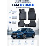 Solveks Bmw 2 Serisi U06 Active Tourer Phev 2024 Model Uyumlu 5d Araca Özel Oto Paspas Premium Serisi - Siyah